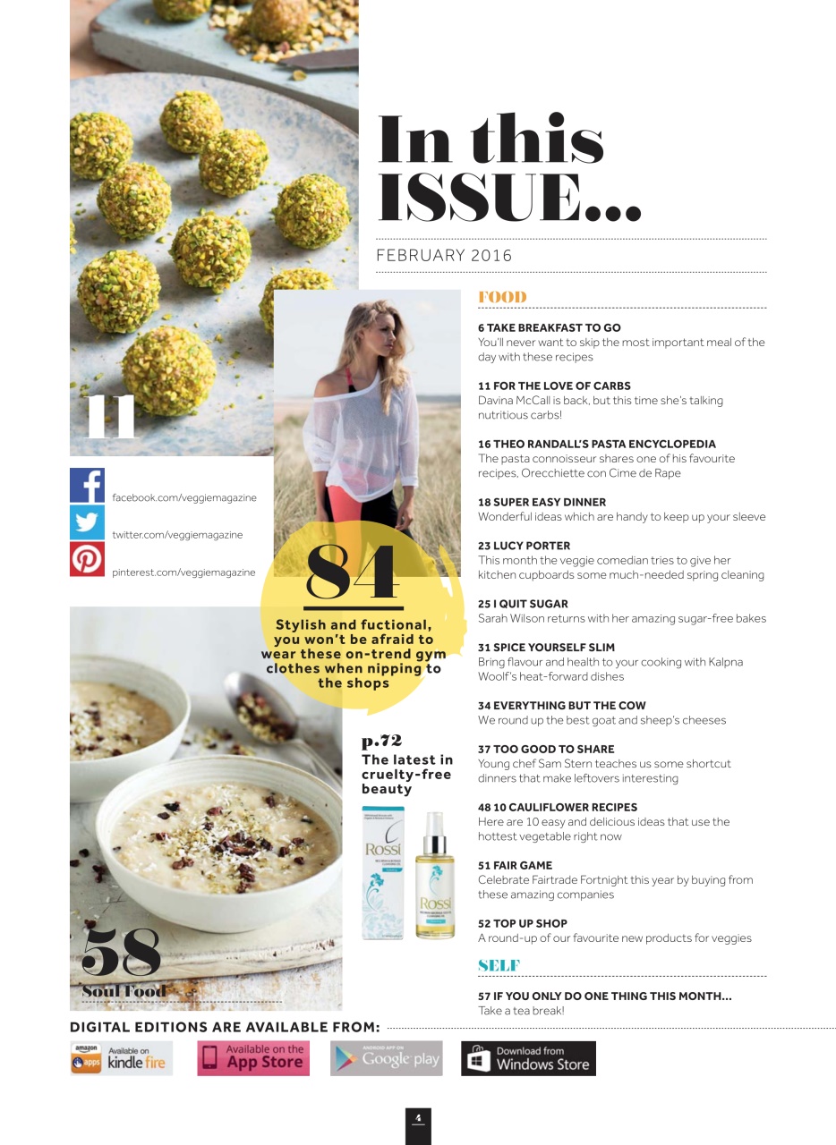 Veggie Magazine Preview Pages