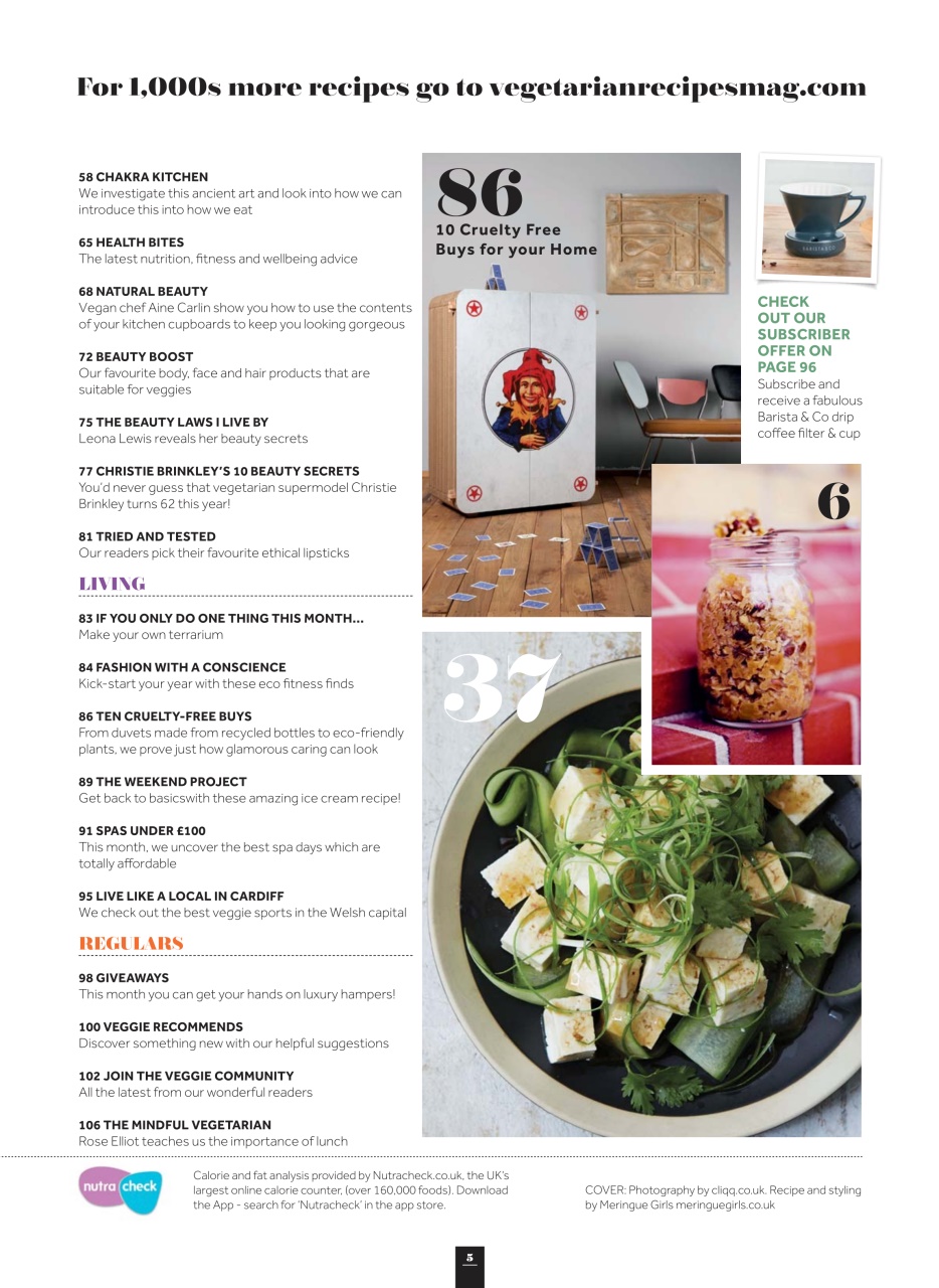 Veggie Magazine Preview Pages