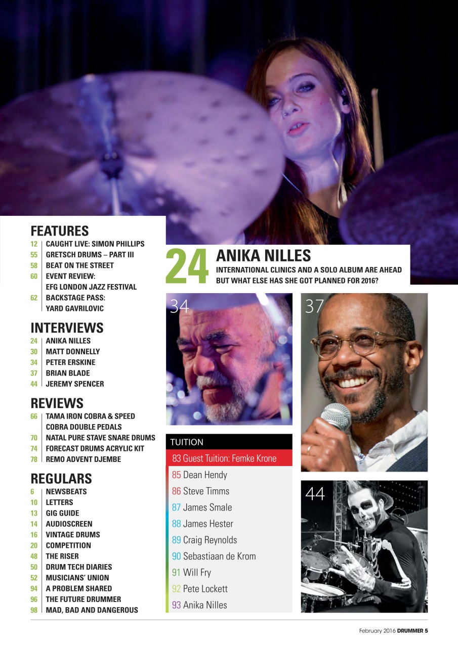 iDrum magazine: Never miss a beat Preview Pages