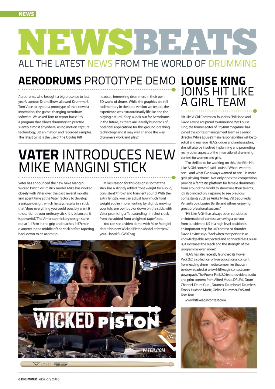 iDrum magazine: Never miss a beat Preview Pages
