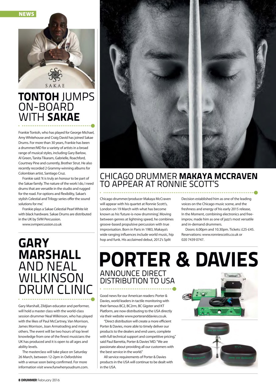 iDrum magazine: Never miss a beat Preview Pages