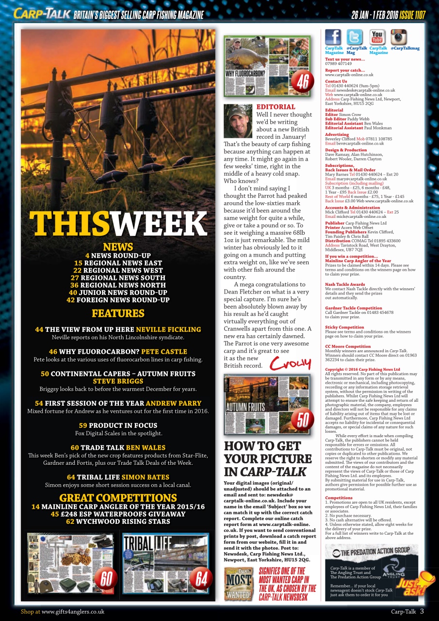 Carp-Talk Preview Pages