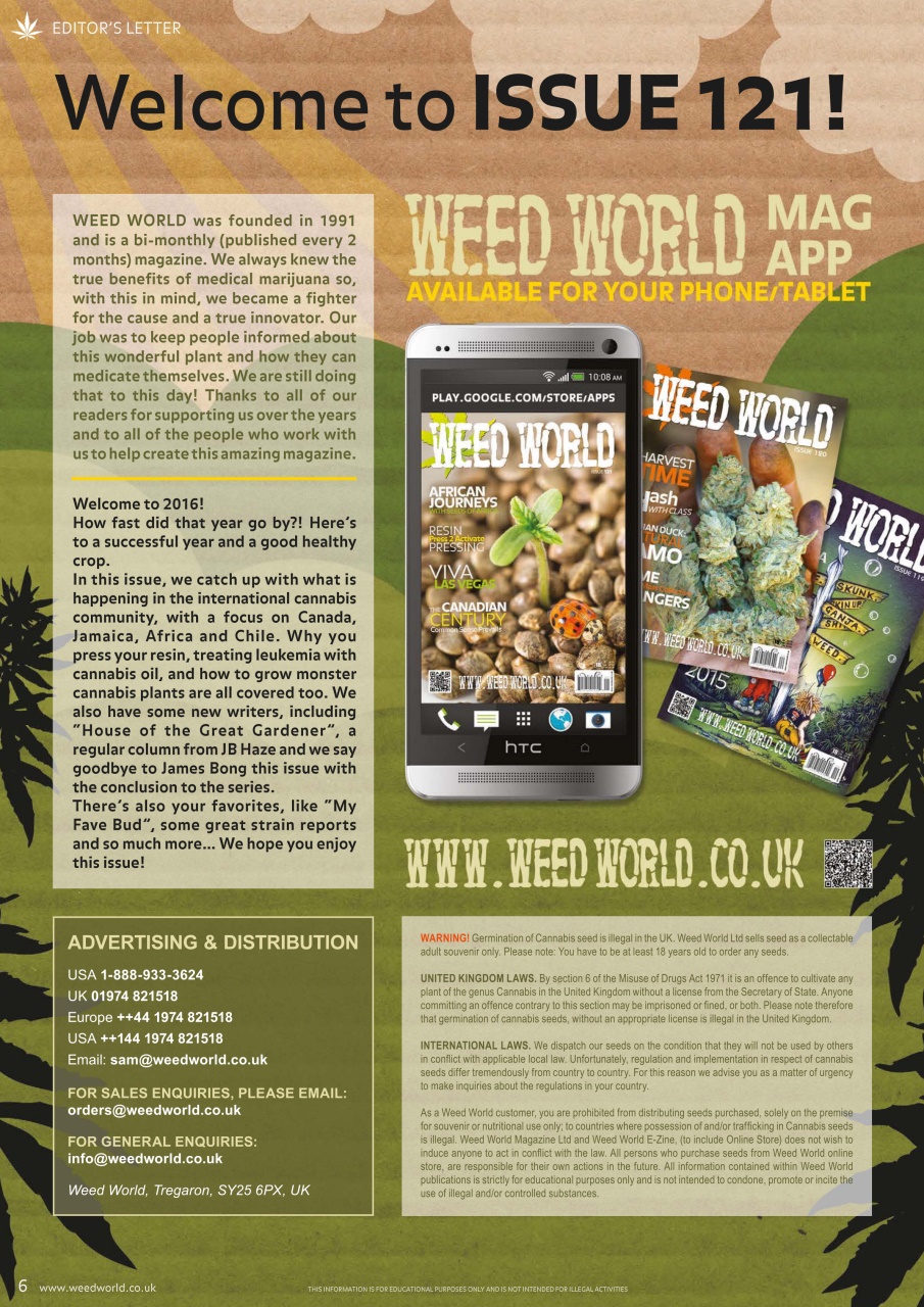 Weed World Preview Pages