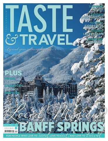 Taste & Travel International issue Winter 2016