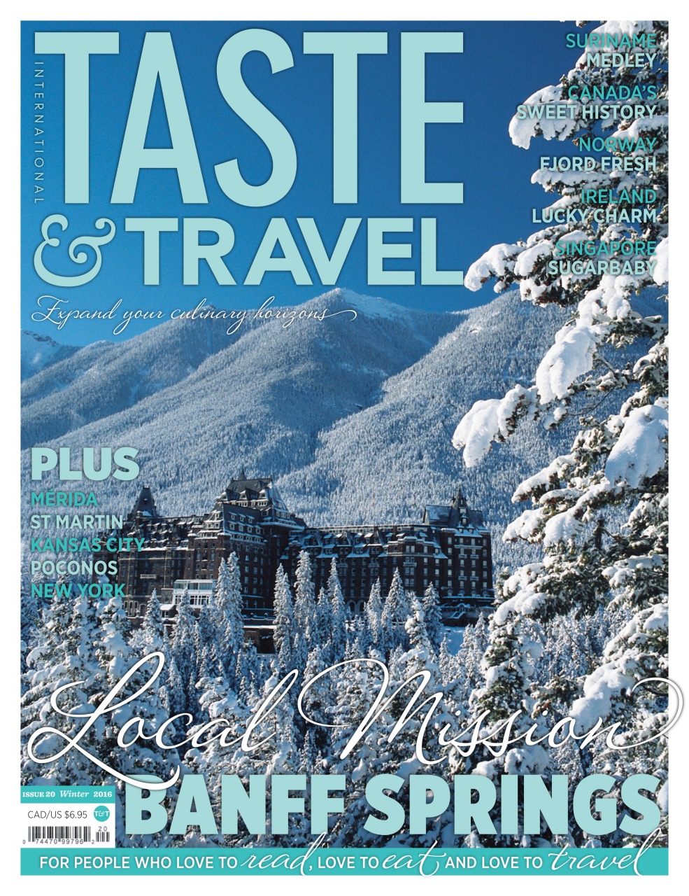 Taste & Travel International Preview Pages