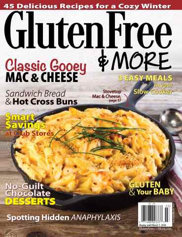 Gluten Free & More issue Feb/March 2016