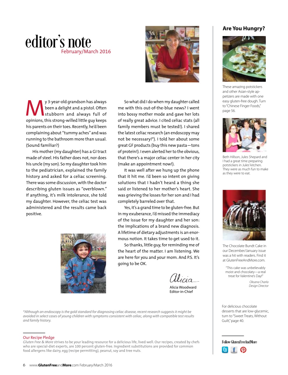Gluten Free & More Preview Pages