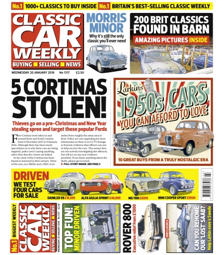 Classic Car Weekly issue 