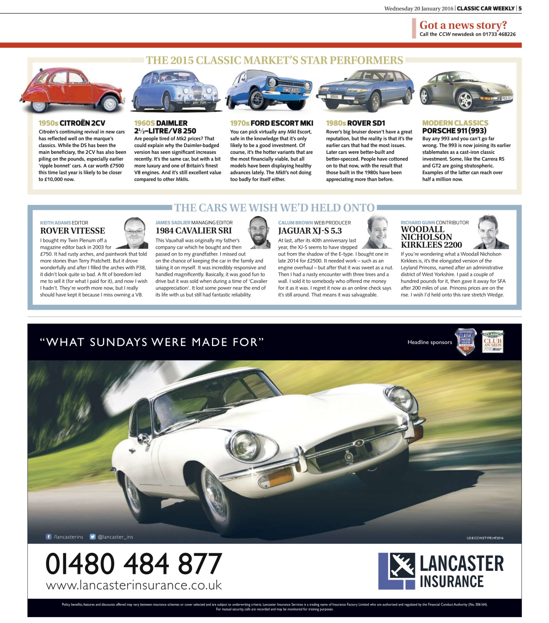 Classic Car Weekly Preview Pages