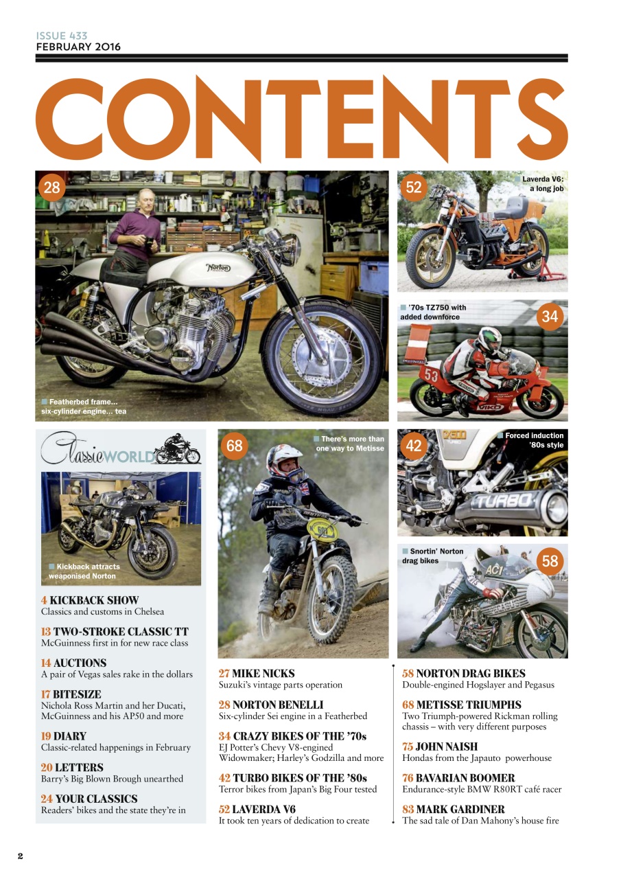Classic Bike Preview Pages