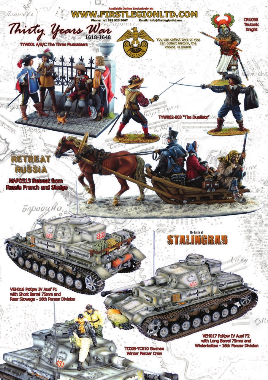 Toy Soldier & Model Figure Preview Pages