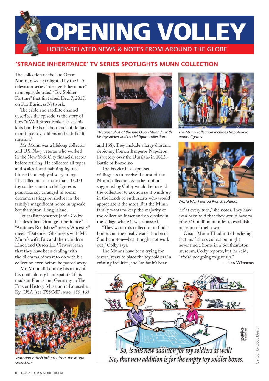 Toy Soldier & Model Figure Preview Pages