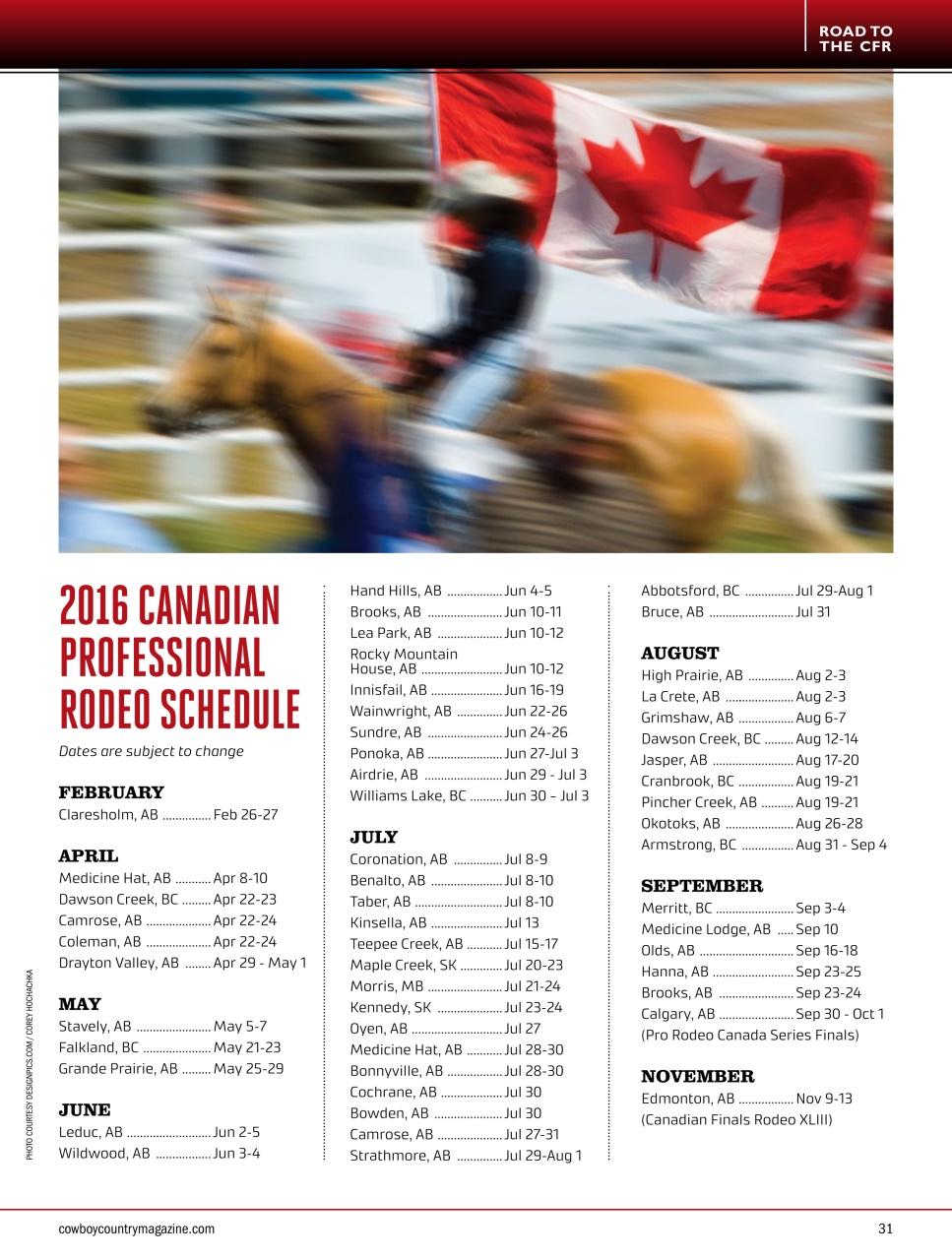 Canadian Cowboy Country Preview Pages