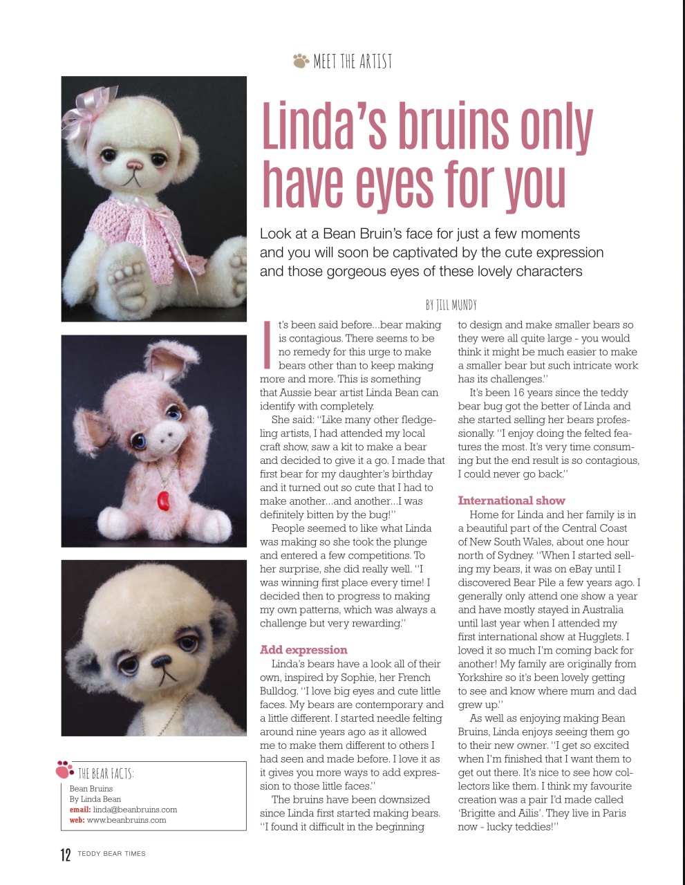 Teddy Bear Times Preview Pages