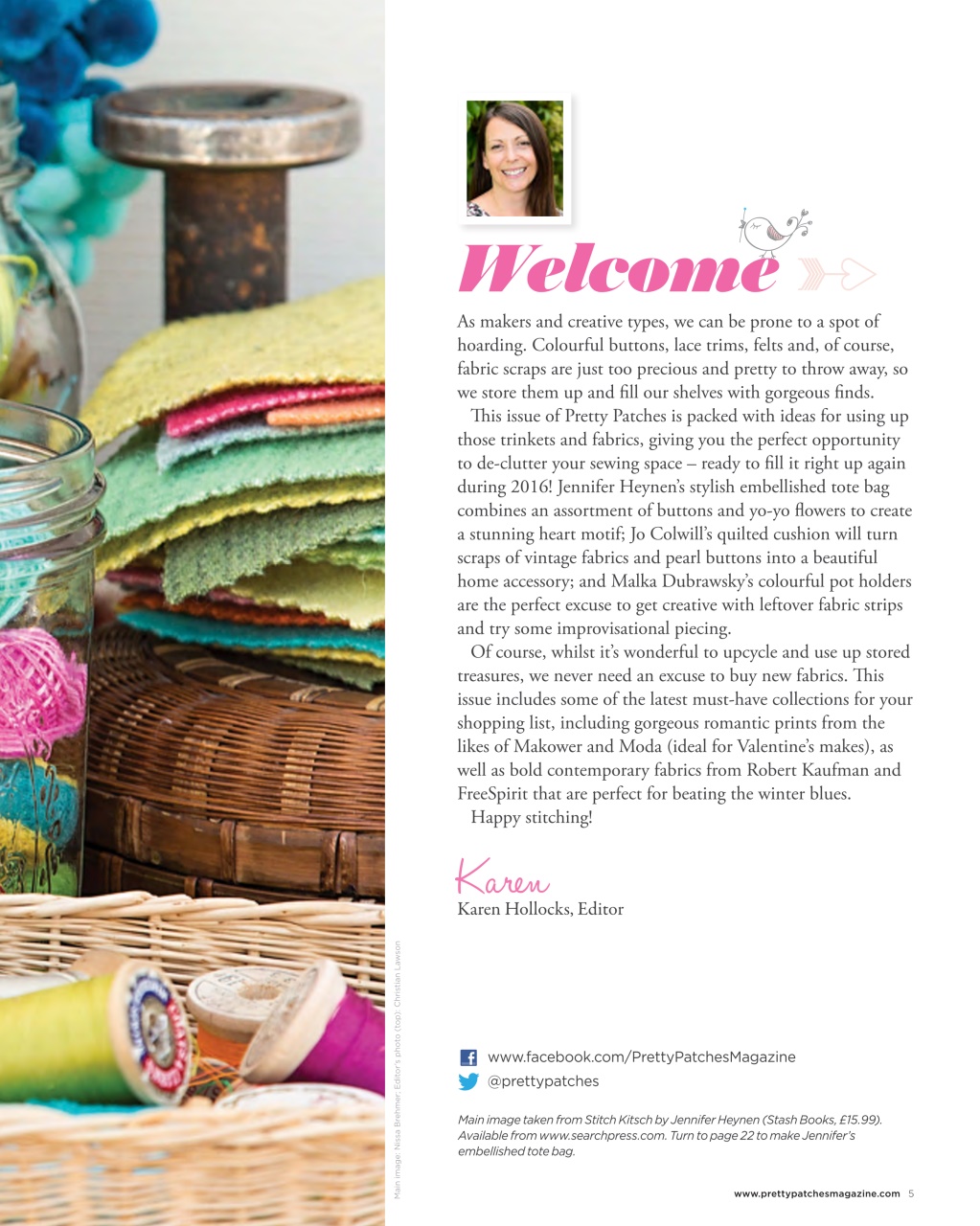 Pretty Patches Magazine Preview Pages