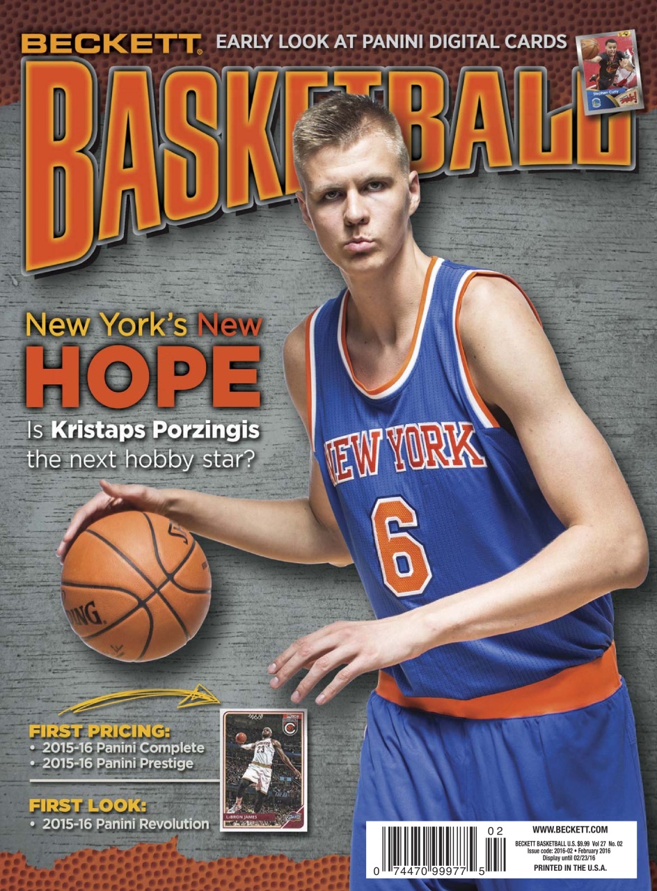 Beckett Basketball Magazine Preview Pages
