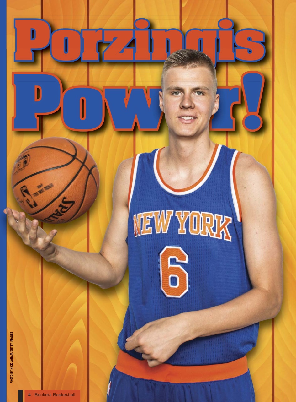 Beckett Basketball Magazine Preview Pages