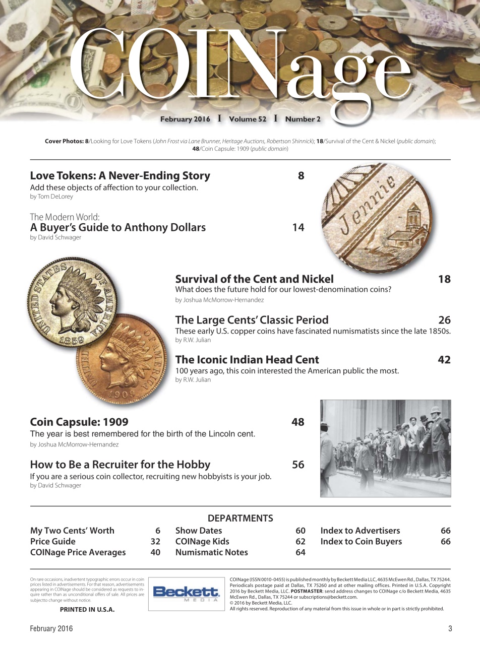 COINage Magazine Preview Pages