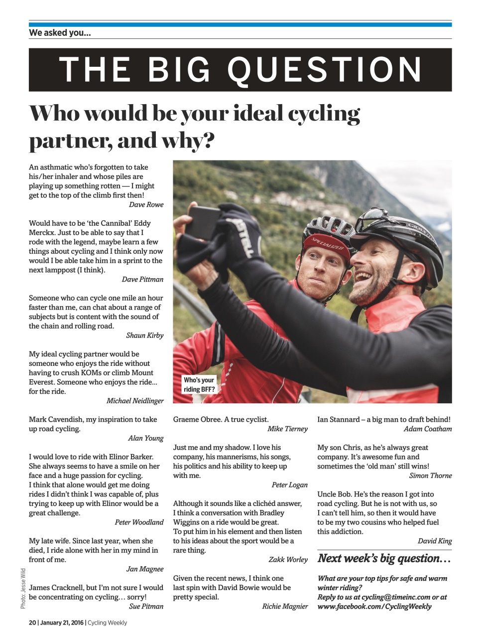 Cycling Weekly Preview Pages