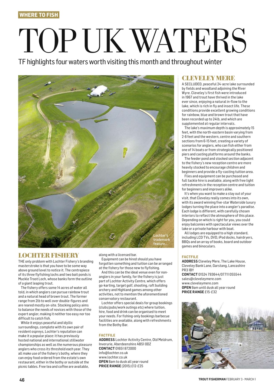 Trout Fisherman Preview Pages