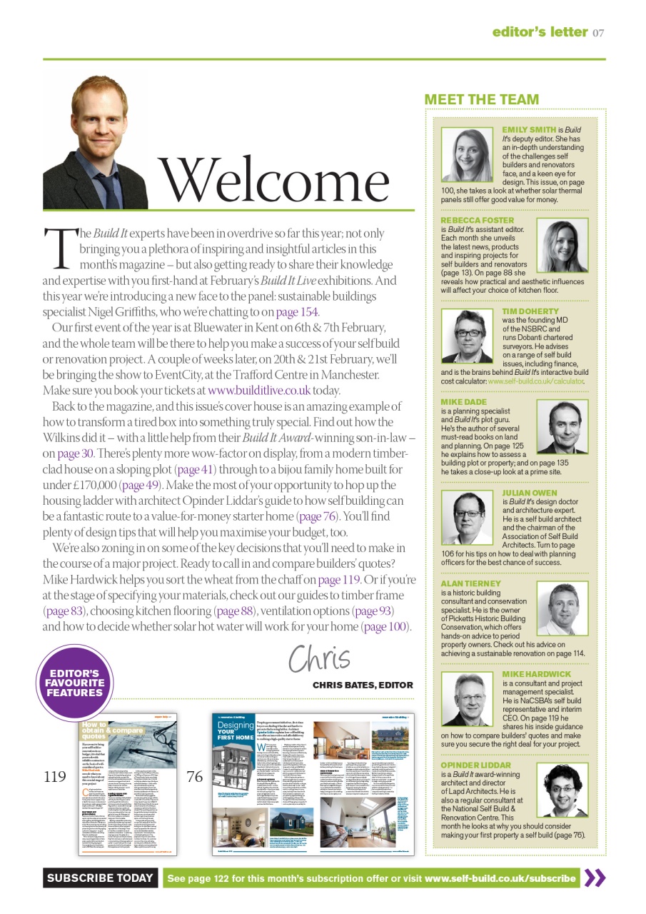 Build It Preview Pages