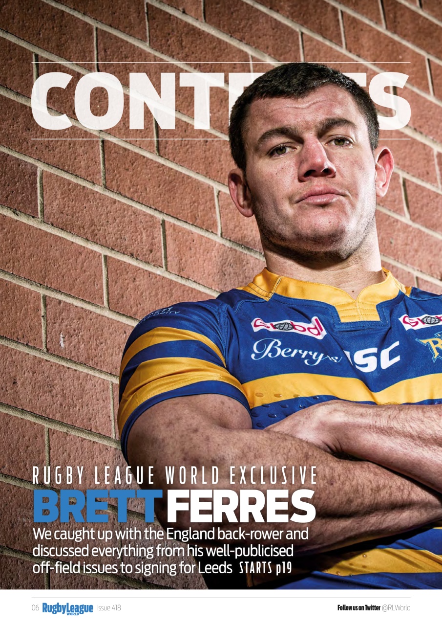 Rugby League World Preview Pages