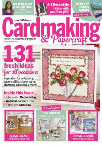 Cardmaking & Papercraft issue February 2016
