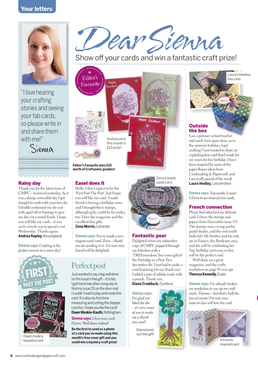 Cardmaking & Papercraft Preview Pages