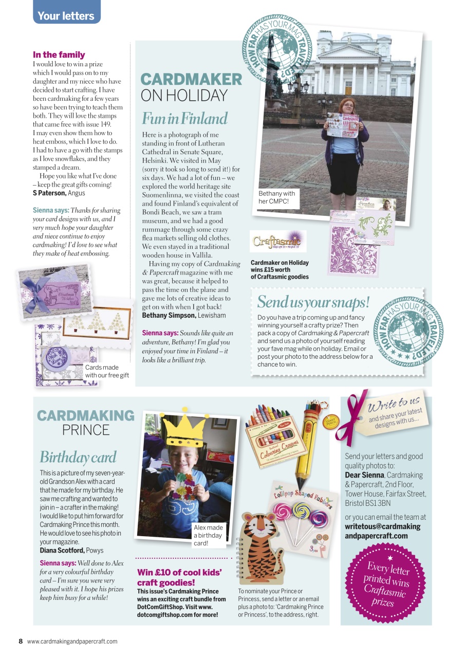 Cardmaking & Papercraft Preview Pages