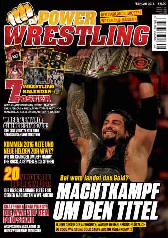 Power-Wrestling issue Februar 2016