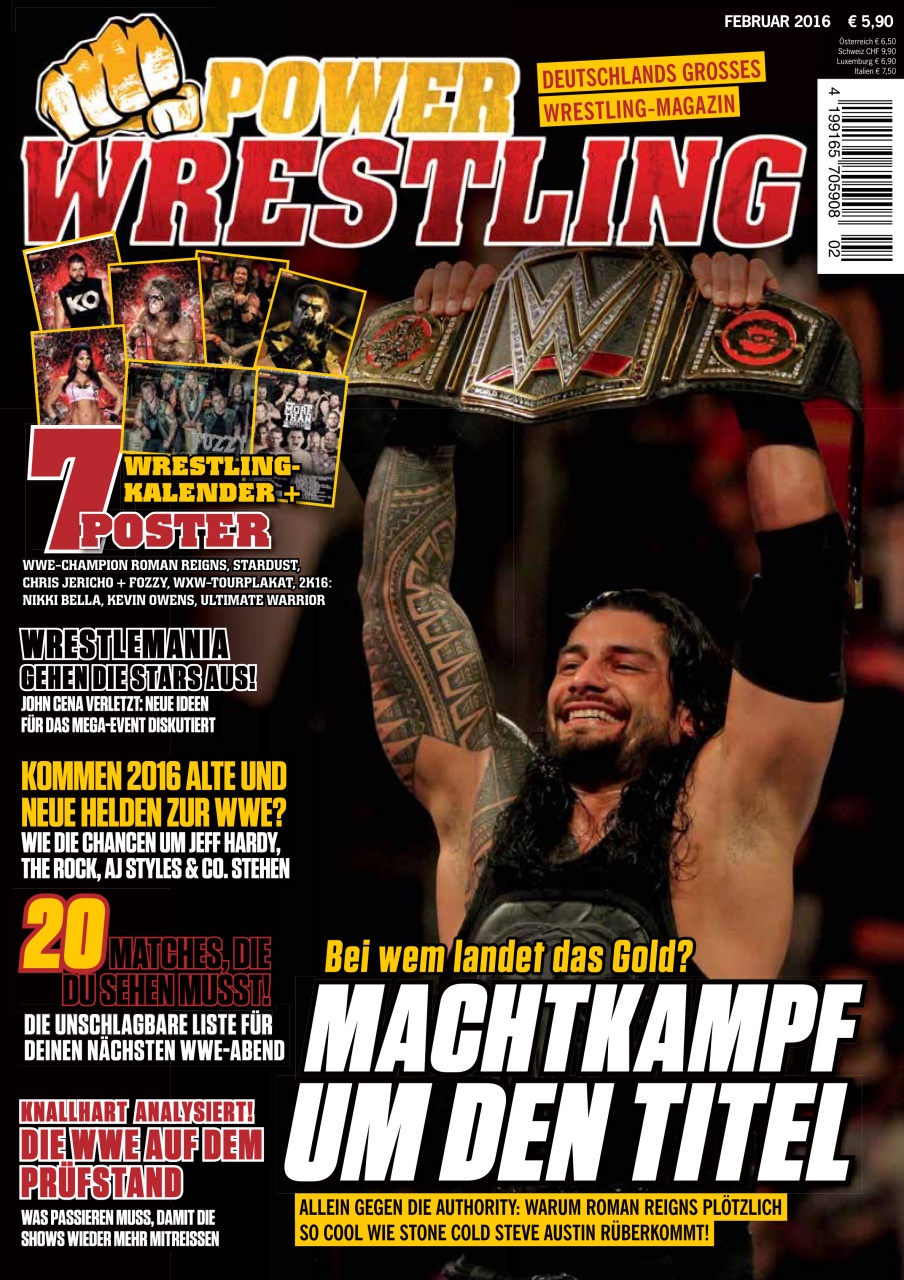 Power-Wrestling Preview Pages