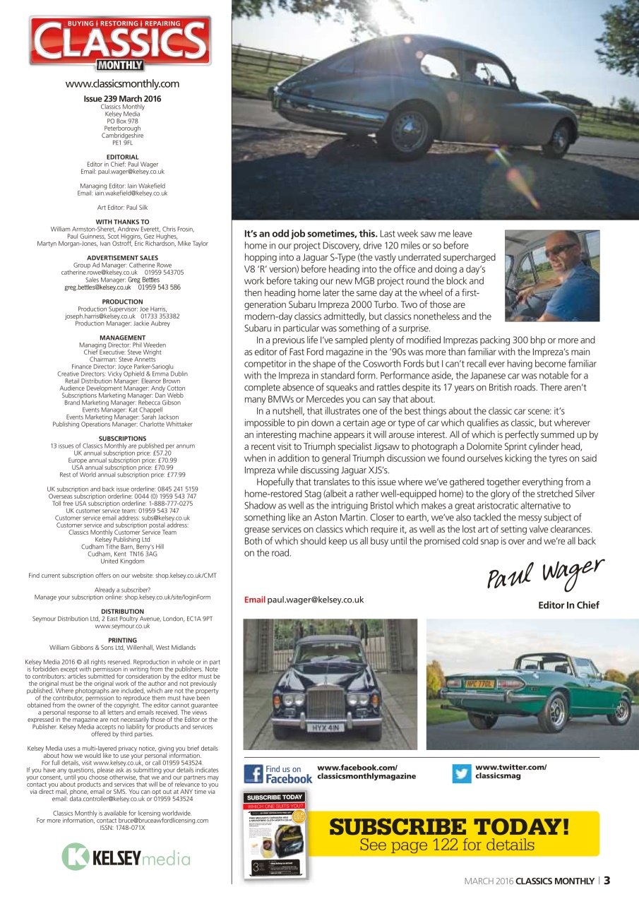 Classics World Preview Pages
