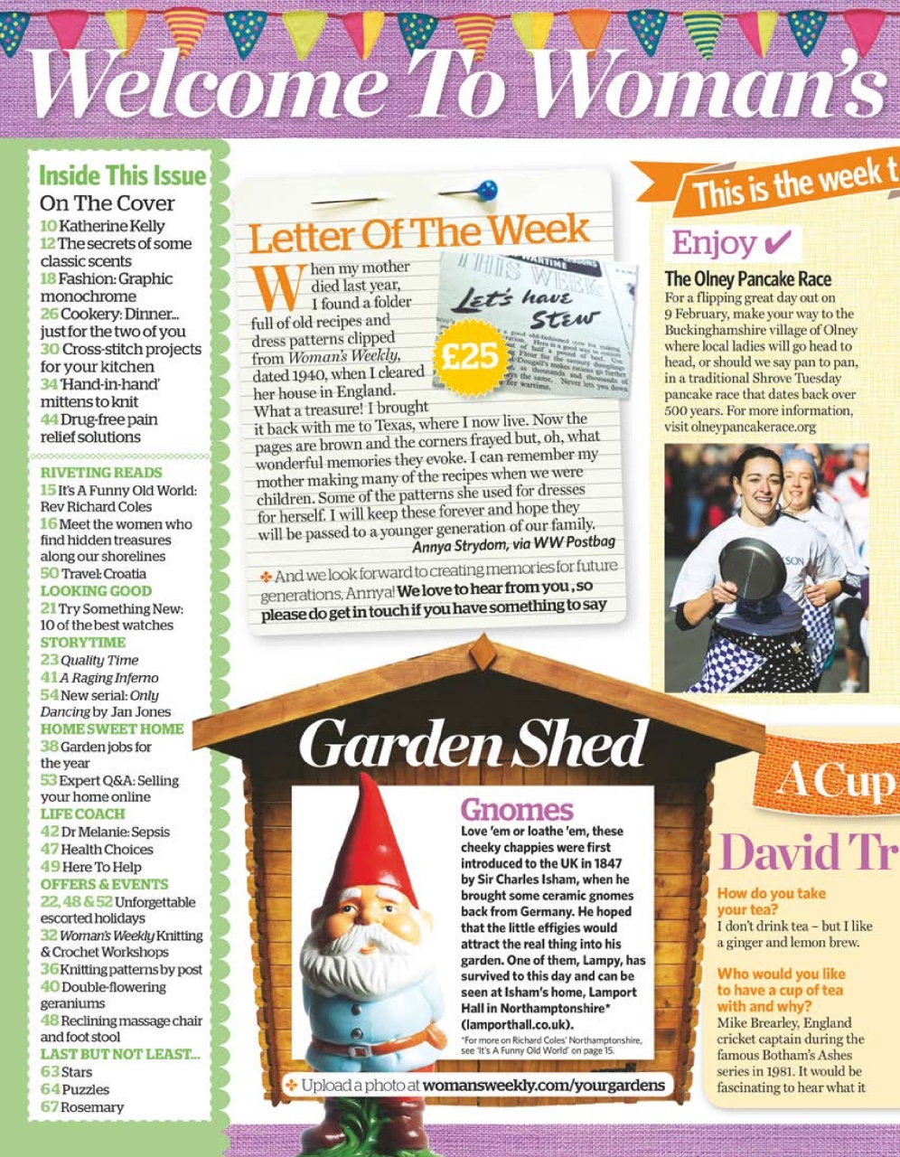 Woman's Weekly Preview Pages