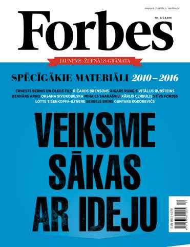Forbes Latvia issue Forbes Janvāris '16