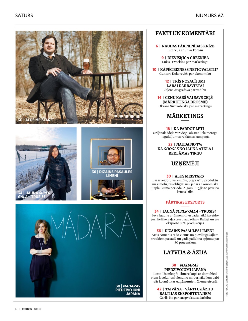 Forbes Latvia Preview Pages