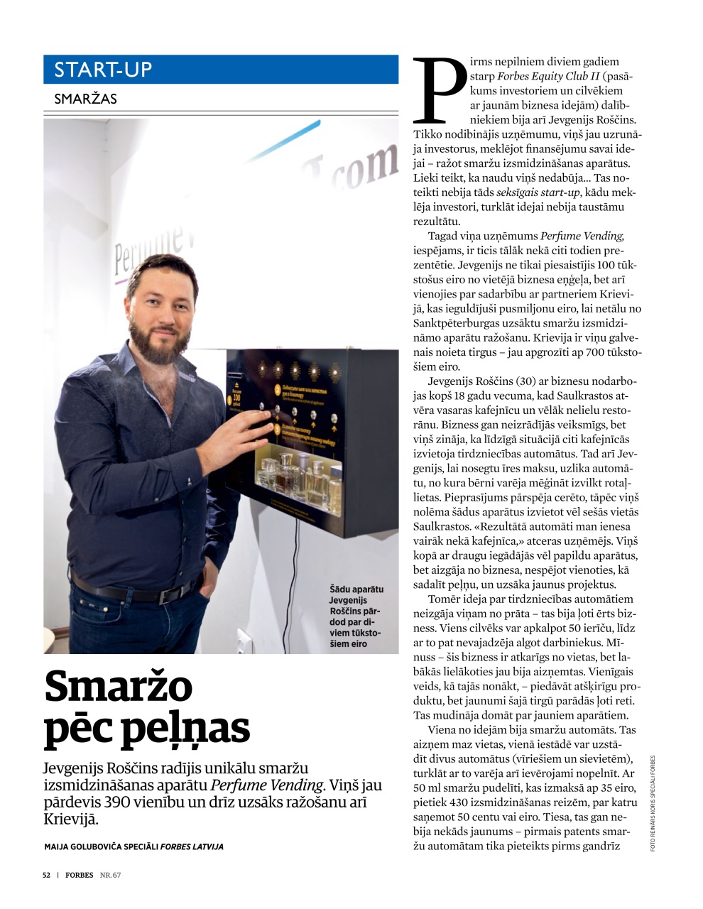 Forbes Latvia Preview Pages