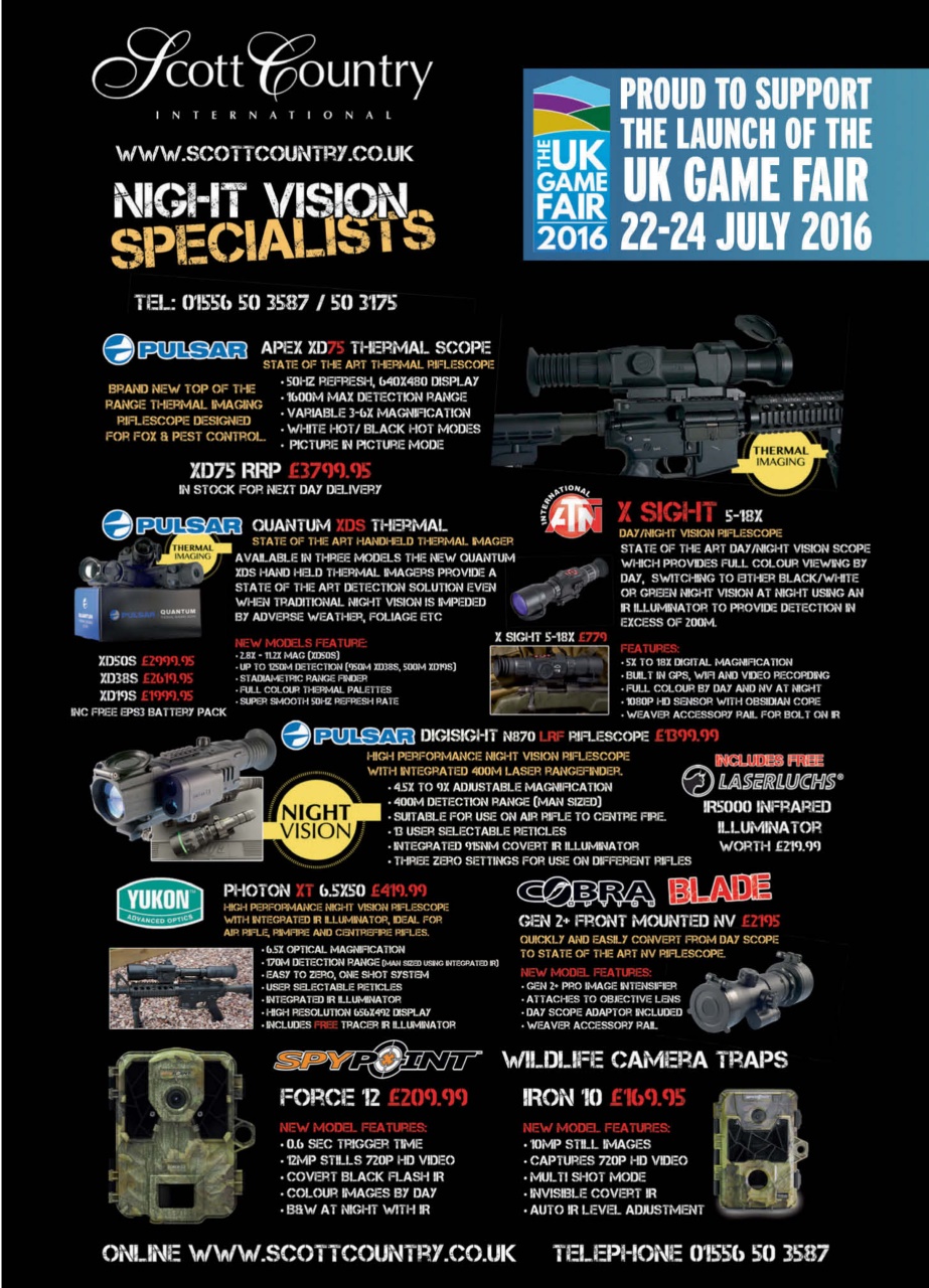 Clay Shooting Preview Pages