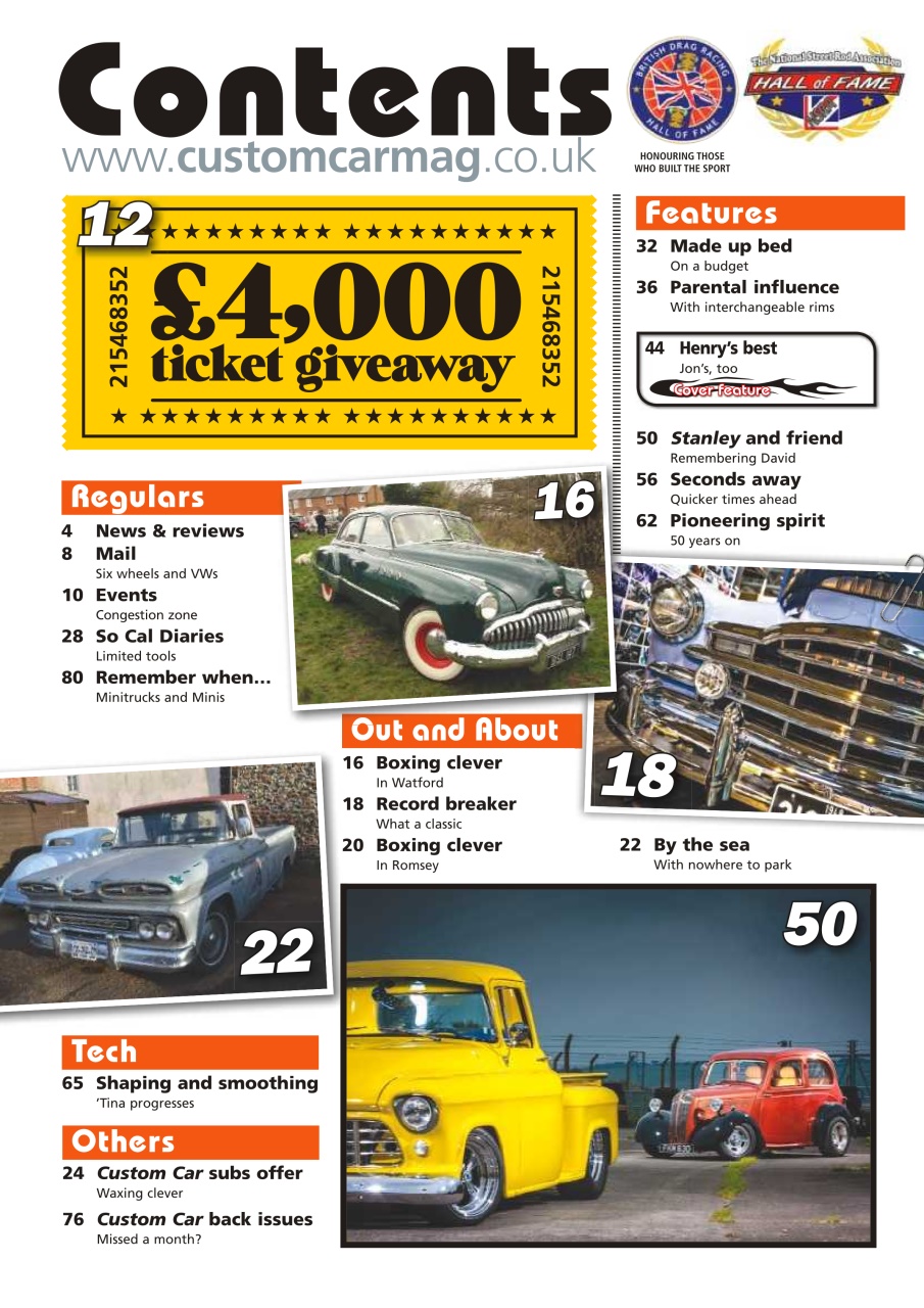 Custom Car Preview Pages