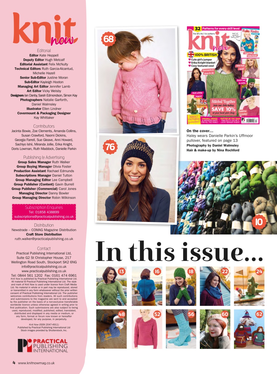 Knit Now Preview Pages