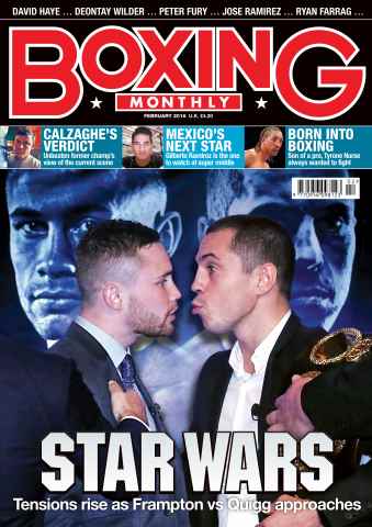 Boxing Monthly issue February 2016