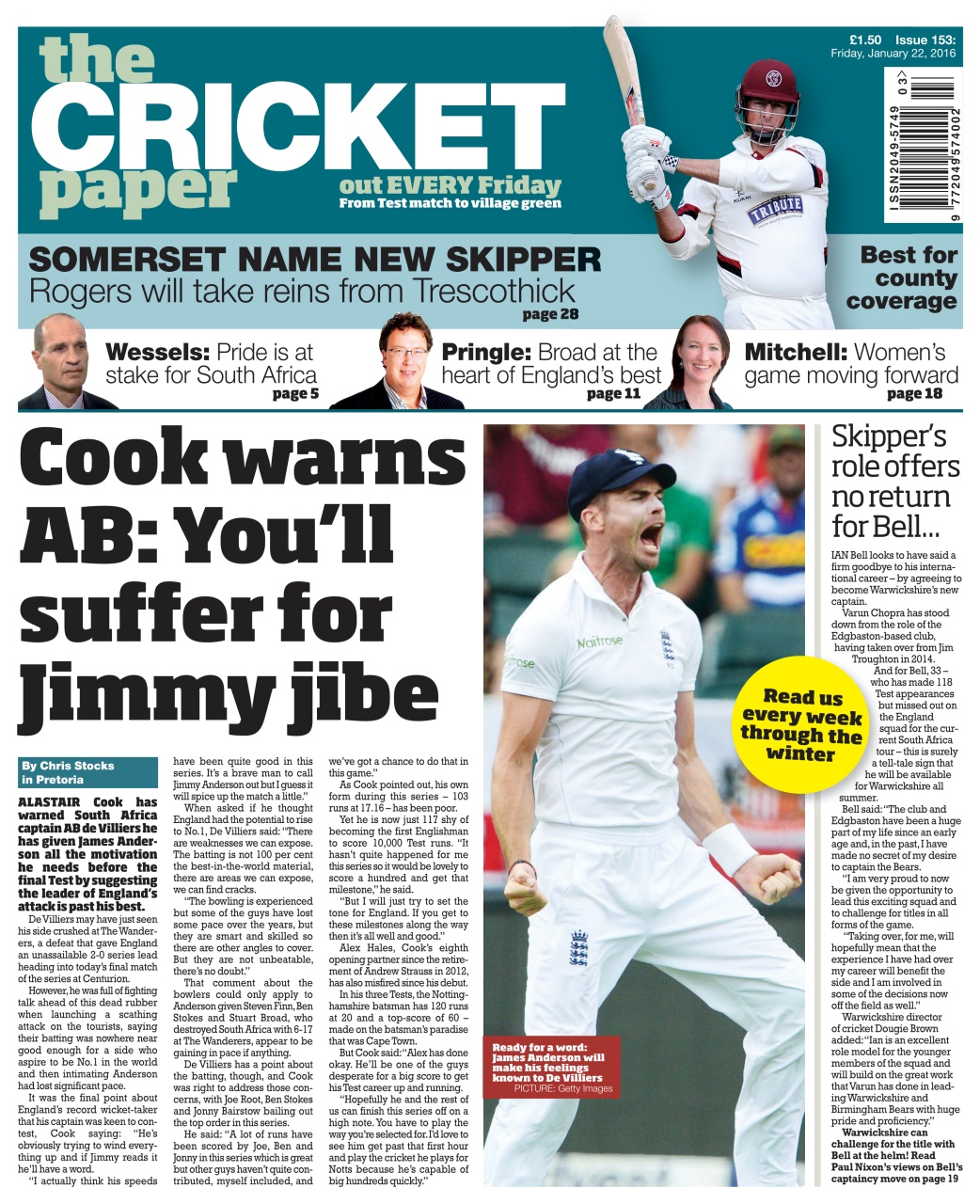 The Cricket Paper Preview Pages