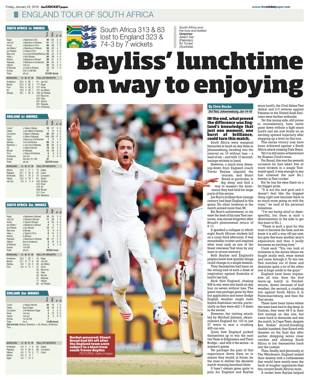 The Cricket Paper Preview Pages