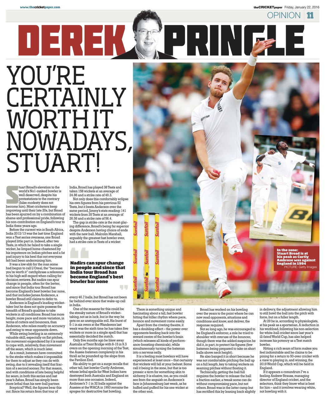 The Cricket Paper Preview Pages