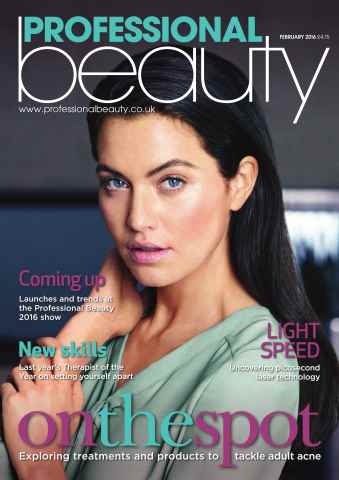 Professional Beauty issue Professional Beauty February 2016
