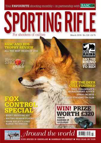 Sporting Rifle issue March 2016