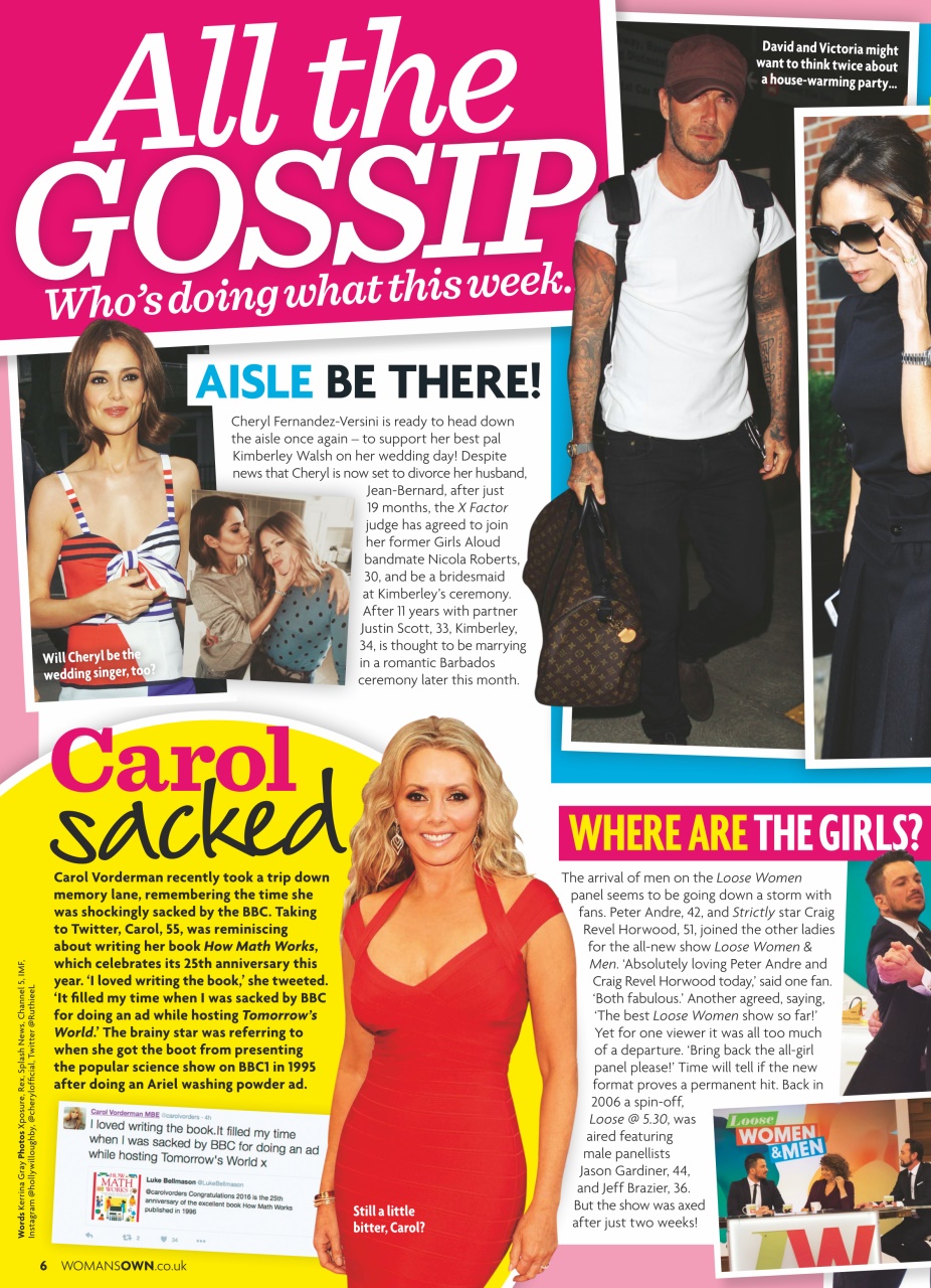 Woman's Own Preview Pages