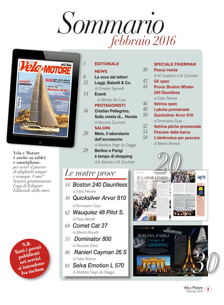 Vela e Motore Preview Pages