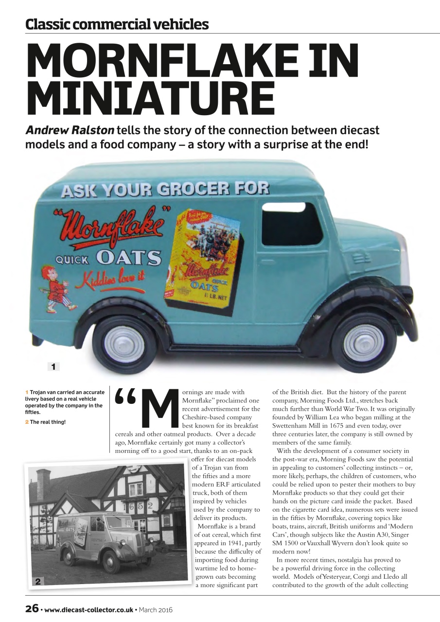 Diecast Collector Preview Pages