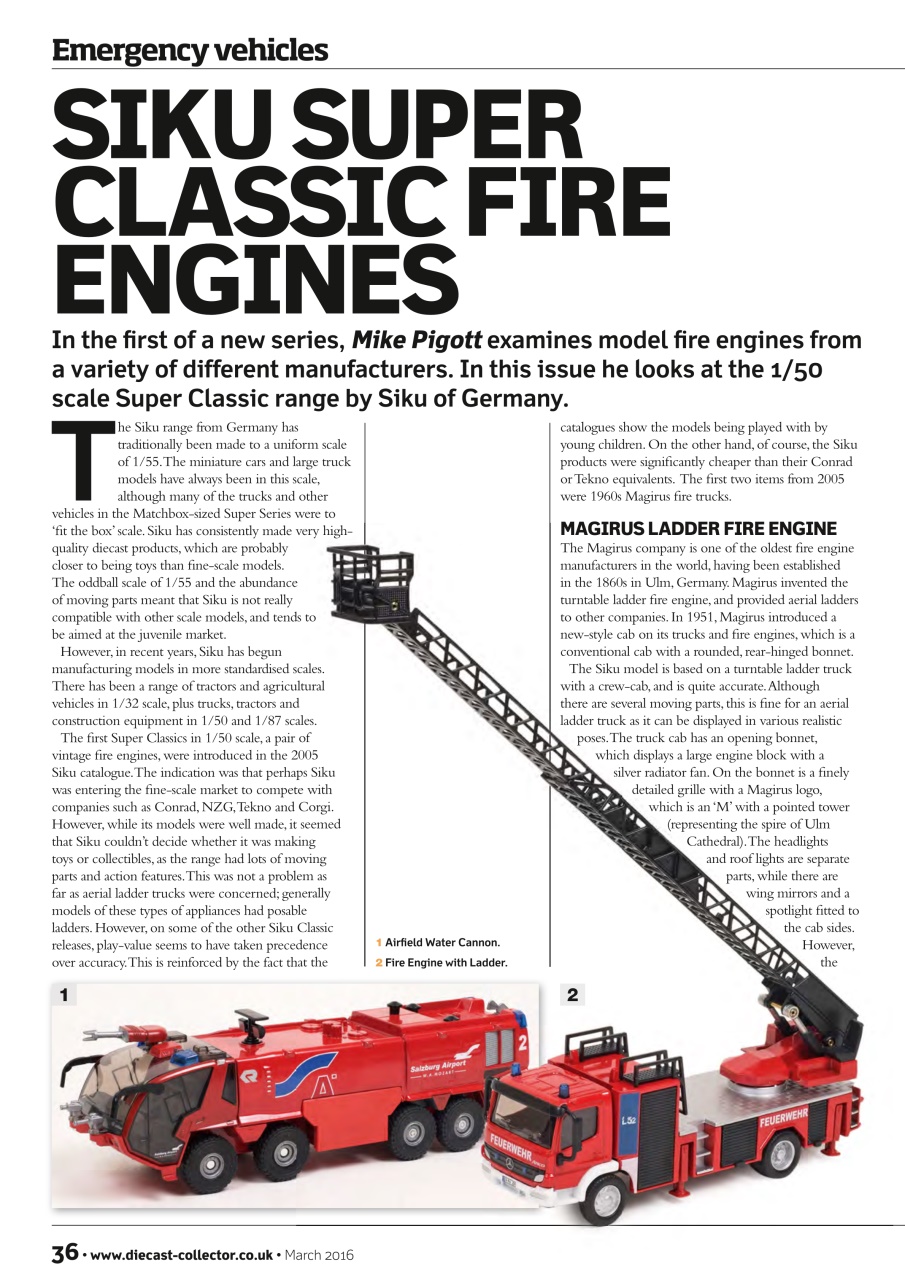 Diecast Collector Preview Pages