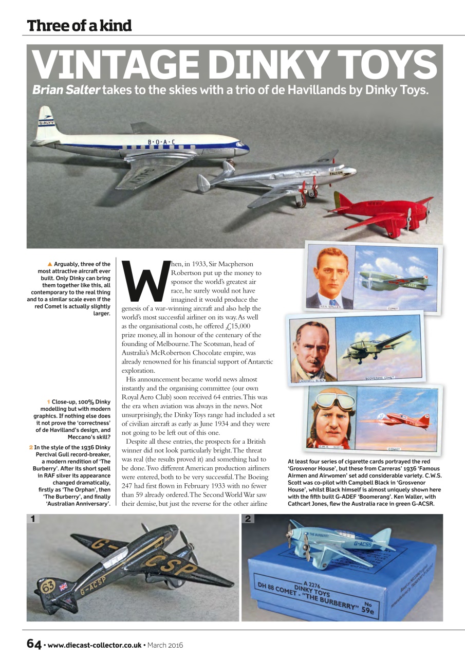 Diecast Collector Preview Pages